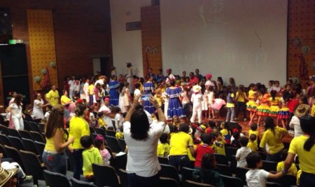 Estudiantes del programa de Danza Nacional de Incolballet se presentaron en el Colombo Británico