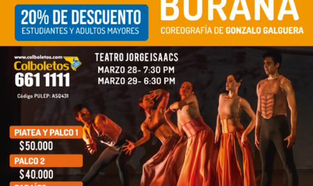 La Compañía Colombiana de Ballet  INCOLBALLET presenta la obra ‘Carmina Burana’
